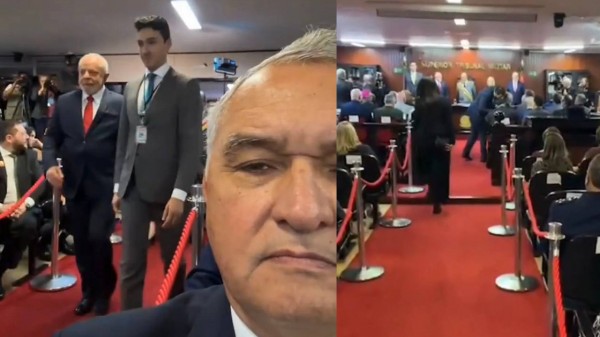 General Girão se retira de evento após chegada de Lula: 'Não compactuo com o Sistema'