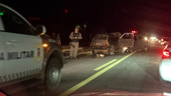 Grave colisão deixa feridos na BR-304 entre Caiçara do Rio dos Ventos e Lajes