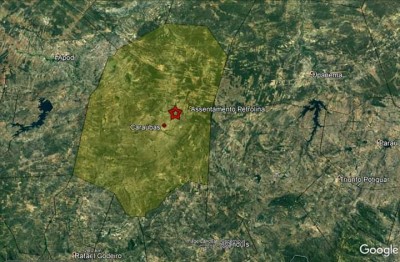Tremor de terra na madrugada em CaraÃºbas foi de 2.7 na escala Richter