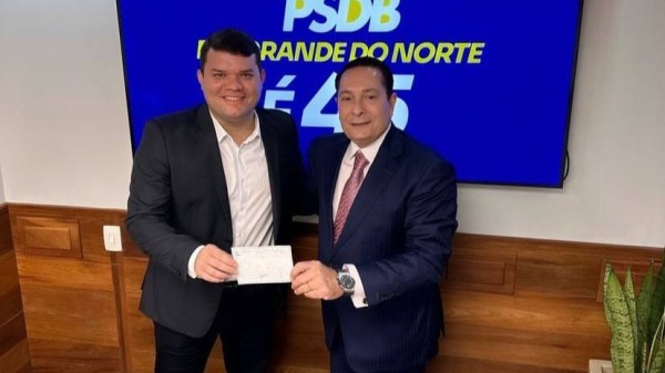 Lawrence assume oficialmente o PSDB em Mossoró e partido vai lançar 20 pré-candidatos