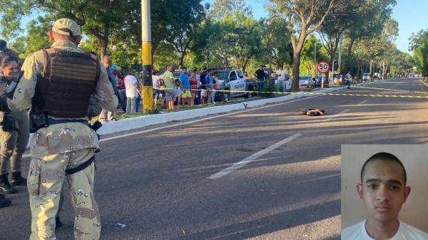 Foragido da justiça é morto a tiros após assalto no bairro Aeroporto em Mossoró 