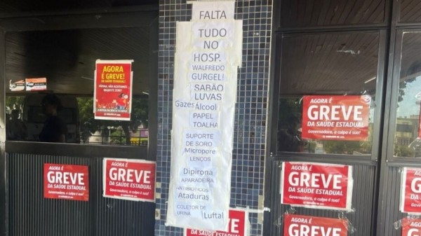 Faz o F: Servidores exibem lista de materiais que faltam no Walfredo Gurgel: 'Falta tudo'