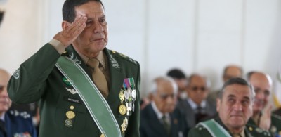 General Hamilton MourÃ£o (PRTB) serÃ¡ o vice na chapa de Jair Bolsonaro