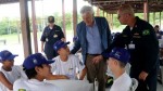 João Maia visita Base Natal de Natal e conhece programa 'Força no Esporte' 