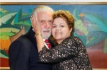 Ã€ Wagner, Dilma diz que nÃ£o vÃª a hora de voltar para Porto Alegre