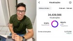 Blog do Ismael Sousa ultrapassa 24 milhões de visualizações no Instagram em setembro