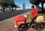 Em BrasÃ­lia, vendedores ambulantes protestam pela falta de protesto na Esplanada
