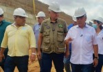 Rogério Marinho e General Girão visitam obras da Barragem Passagem de Traíras
