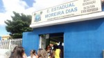 Dupla realiza arrastÃ£o na Escola Moreira Dias em MossorÃ³
