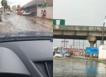 Chuva de 20 minutos deixa vÃ¡rios trechos alagados em MossorÃ³