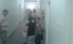Servidores interrompem piquete por 3 horas e corredores do HRTM voltam a ficar lotados