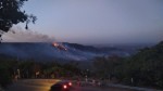 IncÃªndio na Serra de Portalegre mobiliza equipes dos Bombeiros