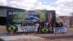 Apoiadores de Jair Bolsonaro inauguram outdoor em Parelhas-RN
