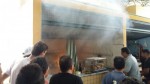 IncÃªndio destrÃ³i lanchonete e causa prejuÃ­zo no mercado do Vuco-vuco
