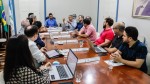 Allyson e diretor da Caern discutem plano para resolver falta de abastecimento de água em Mossoró