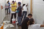 VoluntÃ¡rios da Igreja dos MÃ³rmons realizam mutirÃ£o de limpeza e pintura no HRTM