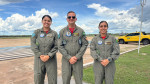 Mossoró recebe missão da Marinha e marca estreia de duas mulheres em curso de aviação militar