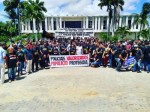 Agentes de seguranÃ§a pÃºblica realizam protesto em Natal