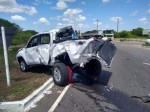 Grave acidente no acesso Ã  GuamarÃ© deixa ao menos dois mortos