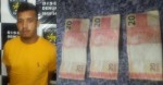 Homem paga conta em lanchonete com nota falsa de R$ 20 e Ã© preso em MossorÃ³