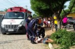 Homem Ã© assassinado a tiros enquanto trafegava de moto na Pousada dos Thermas