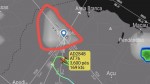 Forte chuva atrasa pouso de aeronave ATR-72 da Azul em Mossoró