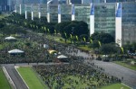 Posse de Bolsonaro atrai mais pÃºblico do que de Lula e Dilma juntas