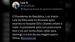 Após fala desastrosa, Lula diz que está com pneumonia e adia viagem à China