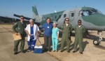 AviÃ£o da FAB transporta vÃ¡rios Ã³rgÃ£os captados no HRTM, em MossorÃ³