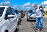 Mais de 250 veÃ­culos chegaram a Tibau neste 1Âº de maio