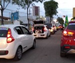 Ignorando pandemia, apoiadores de Bolsonaro realizam carreata em MossorÃ³