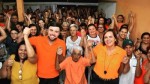 Claudia Regina lanÃ§a prÃ©-candidatura de Petras Vinicius a vereador