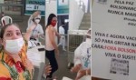Enfermeiras que aparecem em manifestação politiqueira no Sesi são afastadas
