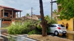 Chuva forte acompanhada de rajadas de vento causa transtornos em Mossoró