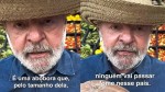 Lula muda discurso, e troca picanha por abóbora
