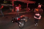 Jovem Ã© morto a tiros enquanto trafegava de moto em frente Ã  base da Petrobras