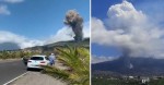 Vulcão que "poderia" causar tsunamis no Nordeste entra em erupção