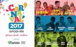 Doze bandas irÃ£o animar o Carnaval de Apodi 2017; confira