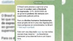 Telegram emite alerta aos usuários declarando que 'PL da Censura' é uma das leis mais perigosas