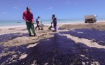 CadÃª os ambientalistas? Ã³leo jÃ¡ atingiu 109 praias do Nordeste