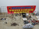 Fuzileiros Navais encontram armas brancas, celulares e drogas na PenitenciÃ¡ria AgrÃ­cola de MossorÃ³