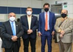 Edson, Isaac e Gideon articulam com ministro Fábio Faria liberação de recursos para TV Câmara