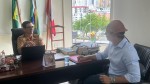 Prefeito Allyson se reúne com Comando do Corpo de Bombeiros em Natal