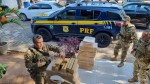 PRF realiza apreensão de 300kg de maconha na BR-304 em Riachuelo