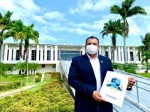 Em Natal, vereador Isaac da Casca pleiteia recursos na Governadoria