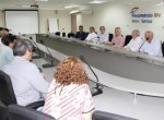 General GirÃ£o se reÃºne com representantes da FecomÃ©rcio