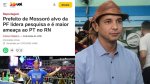 Alvo da PF, Allyson divulga manchete do UOL que o aponta como líder em pesquisas e ameaça ao PT no RN