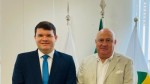Em Brasília, Lawrence se reúne com presidente da EBC para tratar do sinal aberto da TV Câmara Mossoró