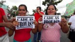 Em MossorÃ³, movimentos de esquerda descem a Av. Presidente Dutra contra a prisÃ£o de Lula