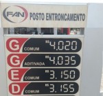 Consumidores encontram litro da gasolina acima de R$ 4 em MossorÃ³